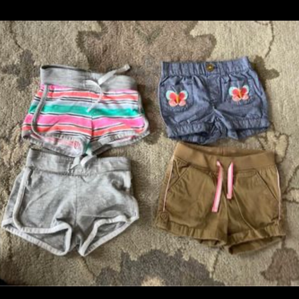 Cat & Jack 6-12 month short bundle